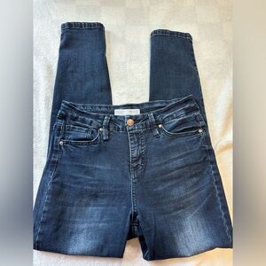 Royalty For Me High Waste Dark Blue Skinny Jeans size 6
